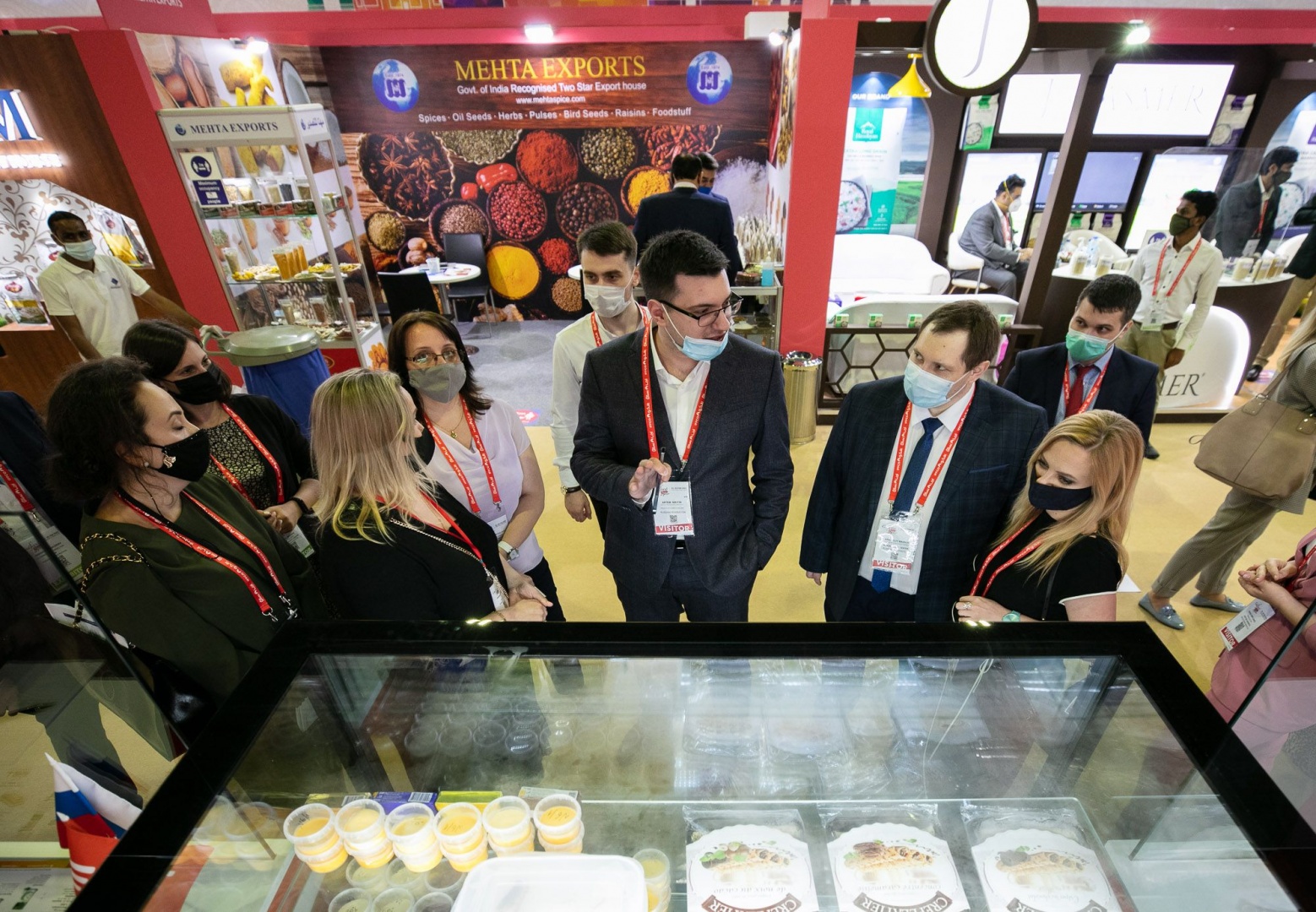 Рязанские экспортеры приняли участие в выставке пищевой промышленности в Дубае